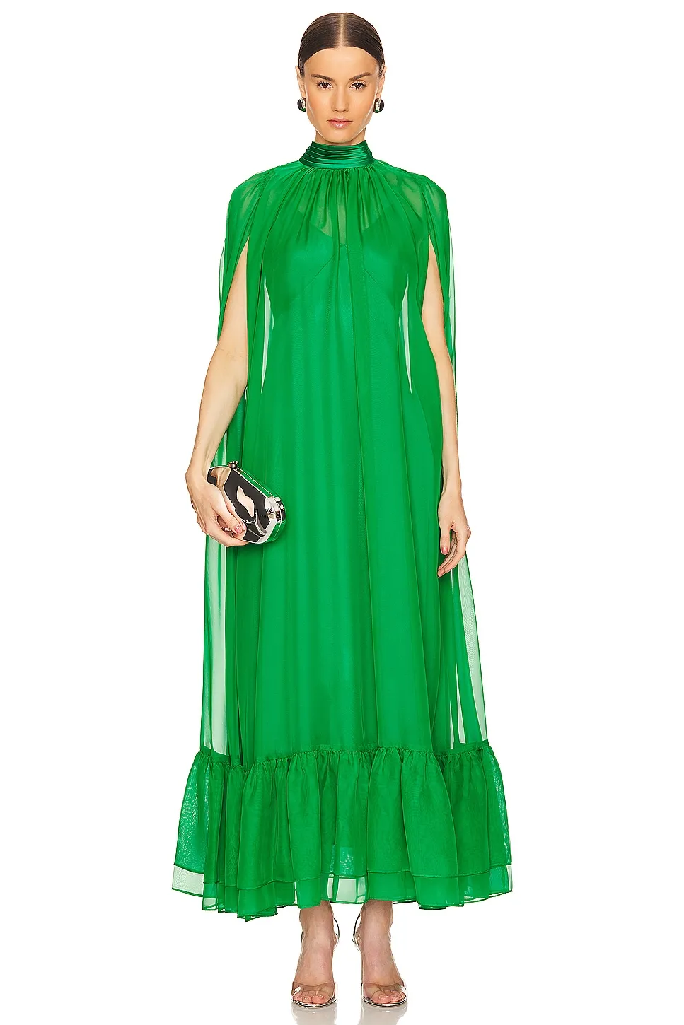 ROBE CAPE MAXI LANELLE Alice + Olivia