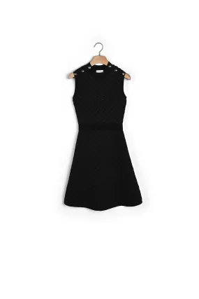 Robe sans manches matelassée