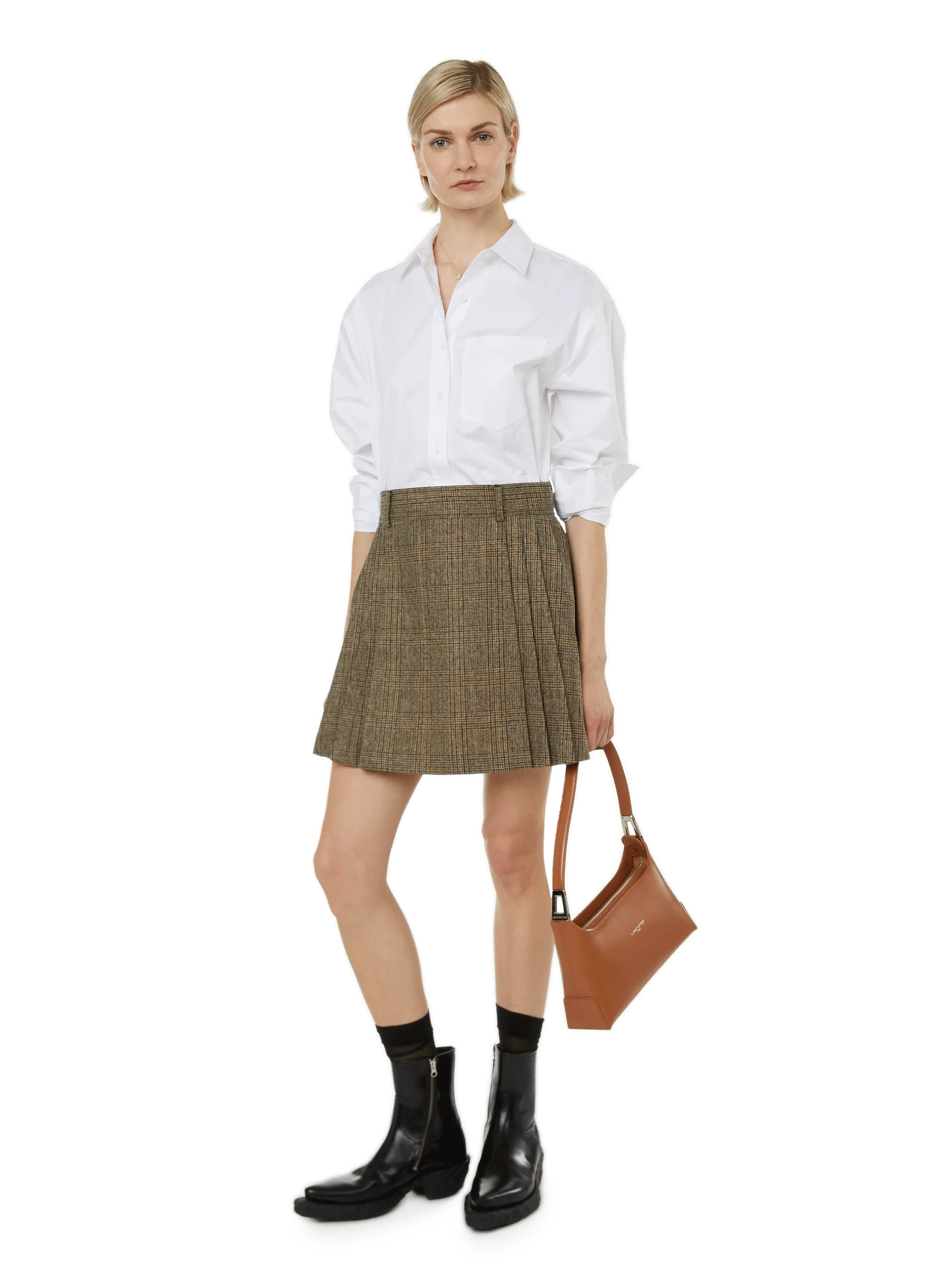 SAC BAGUETTE SUAVE ACE EN CUIR - LANCASTER pour FEMME | Printemps