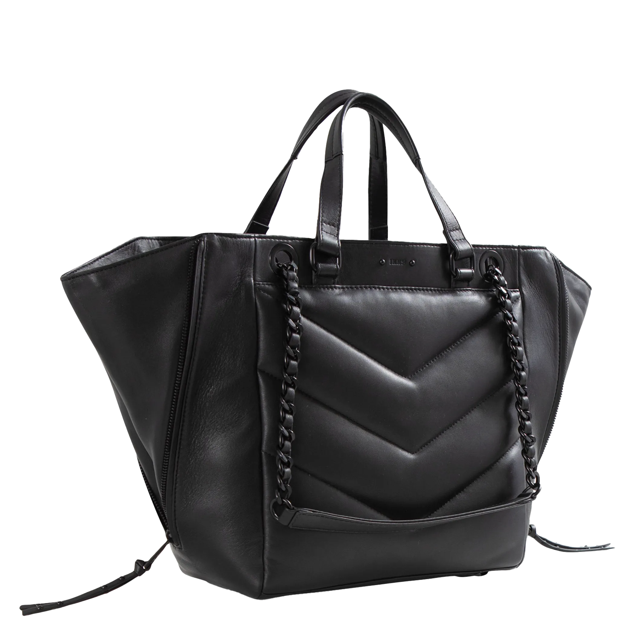 SAC CABAS EN CUIR - IKKS pour FEMME | Printemps