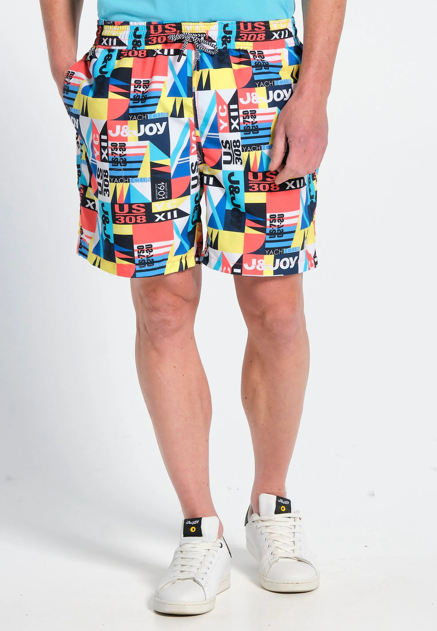 Short de bain homme patchwork J&JOY