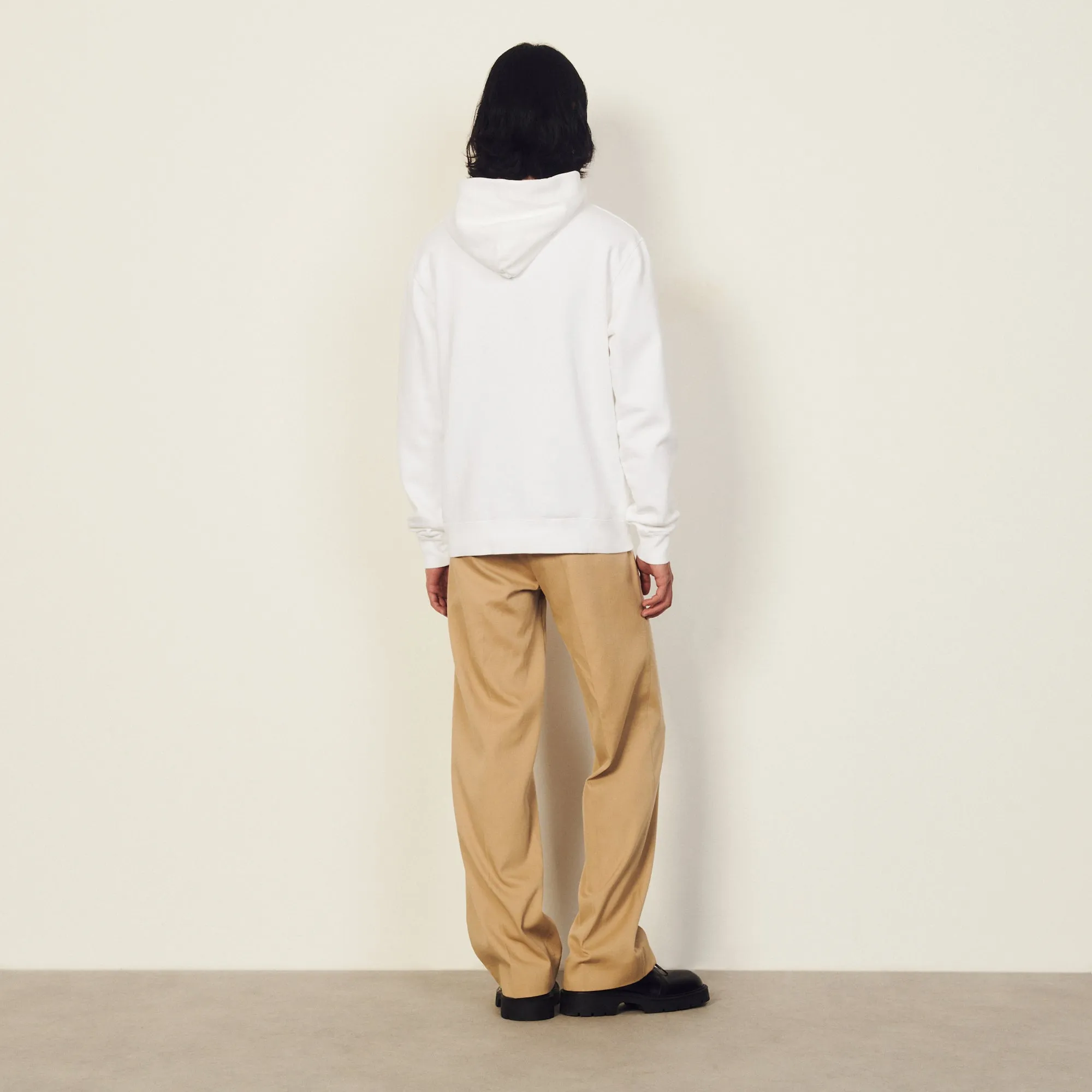 Sweat hoodie avec broderie logo