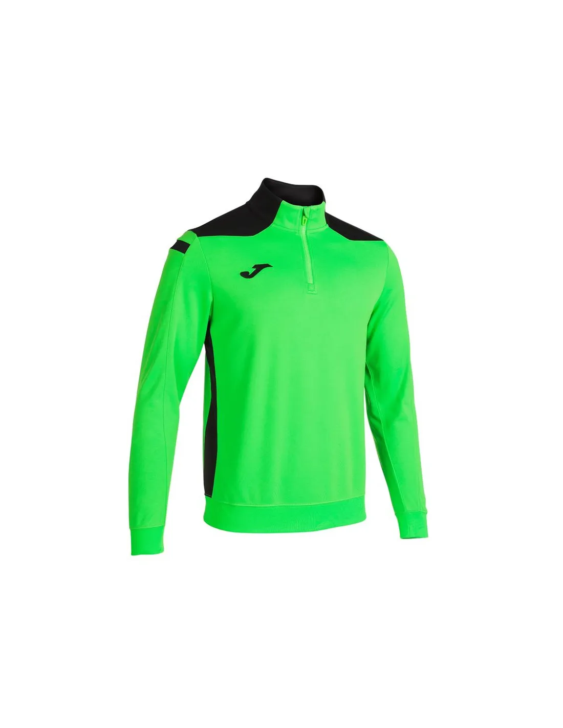 Sweat Joma HommeEnfant Championnat sans capuchon VI / Vert fluo Noir