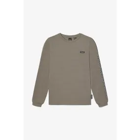 T-shirt Alabamabo beige foncé blanc en coton | 3 Suisses
