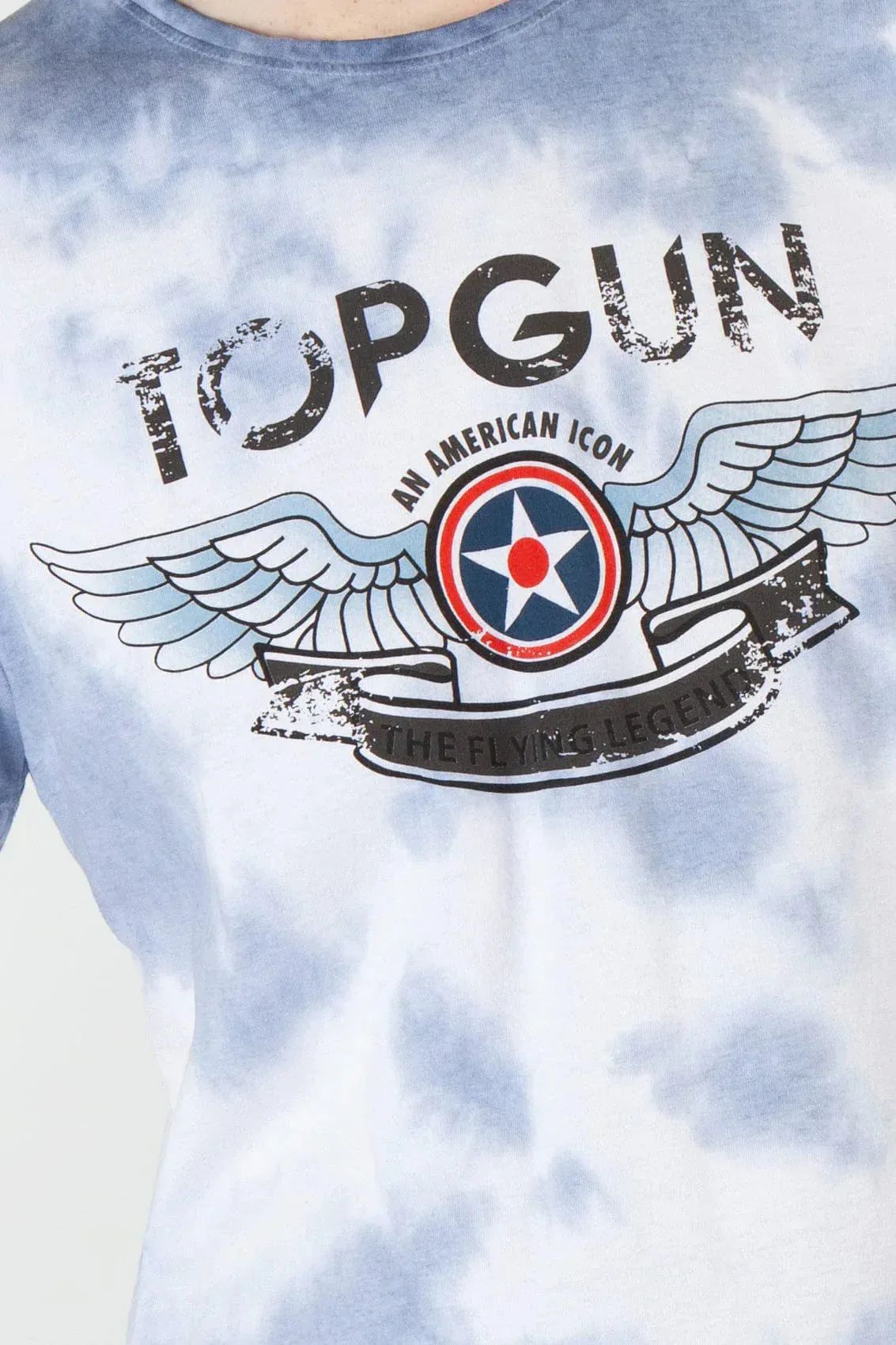 T-Shirt American Icon camouflage, navy