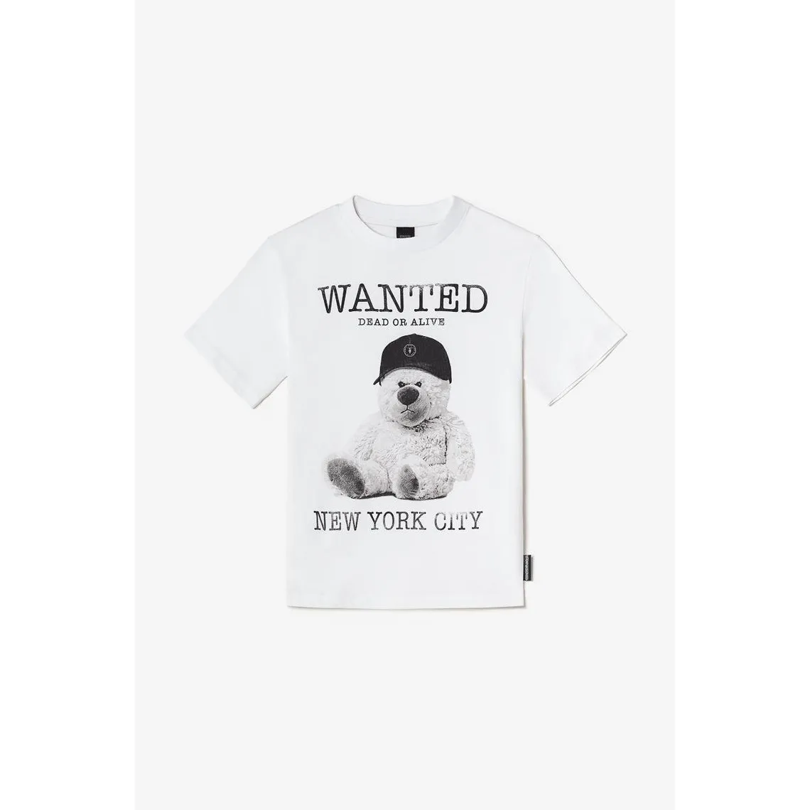T-shirt Gaspabo blanc imprimé en coton | 3 Suisses