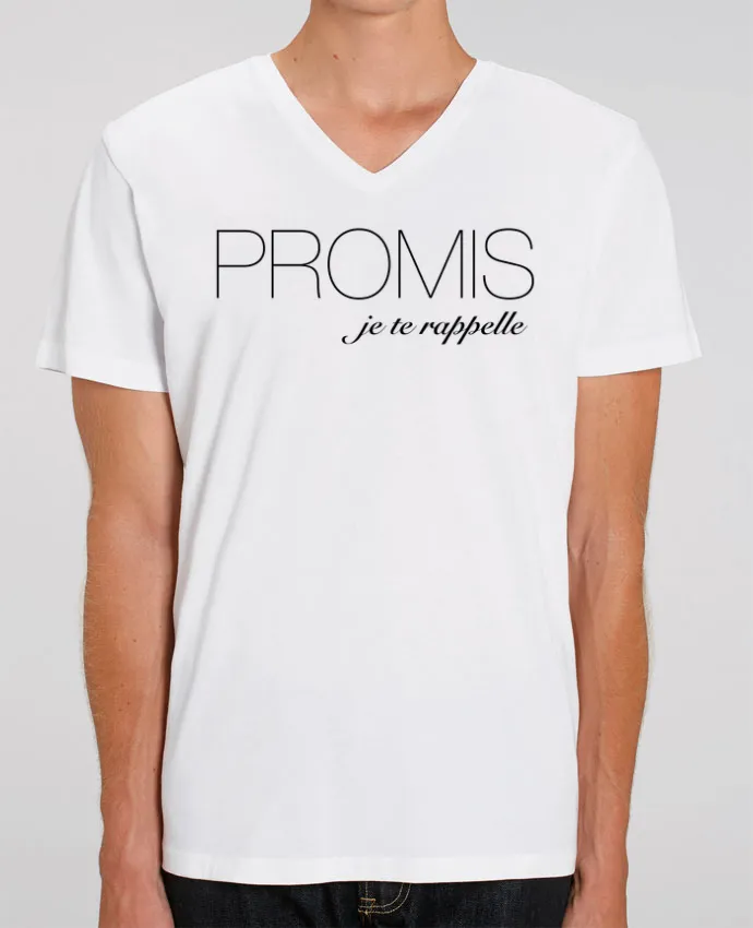 T-shirt homme Je te rappelle par Promis