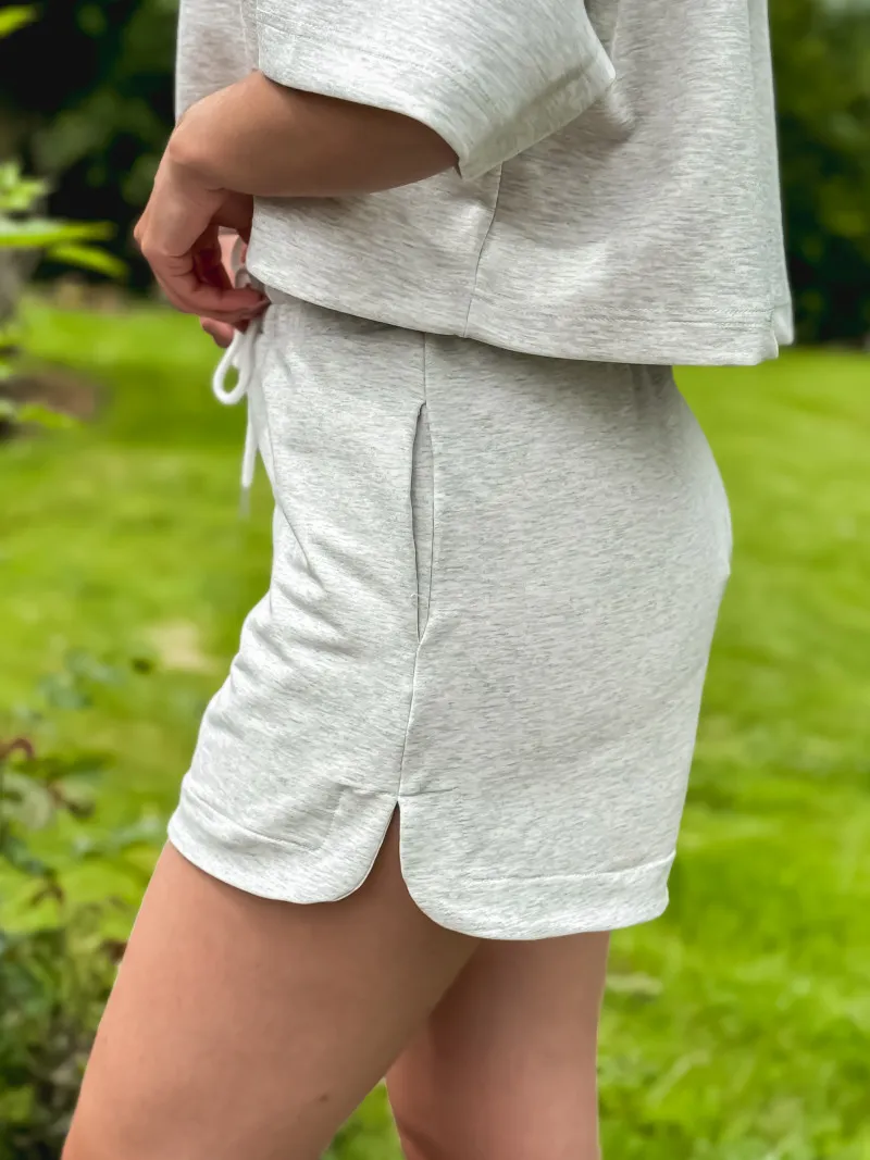 T-shirt Irina - Gris chiné