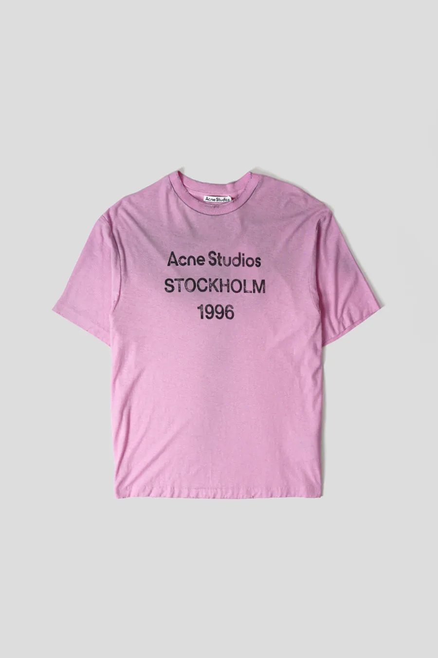 T-SHIRT LOGO ROSE BONBON