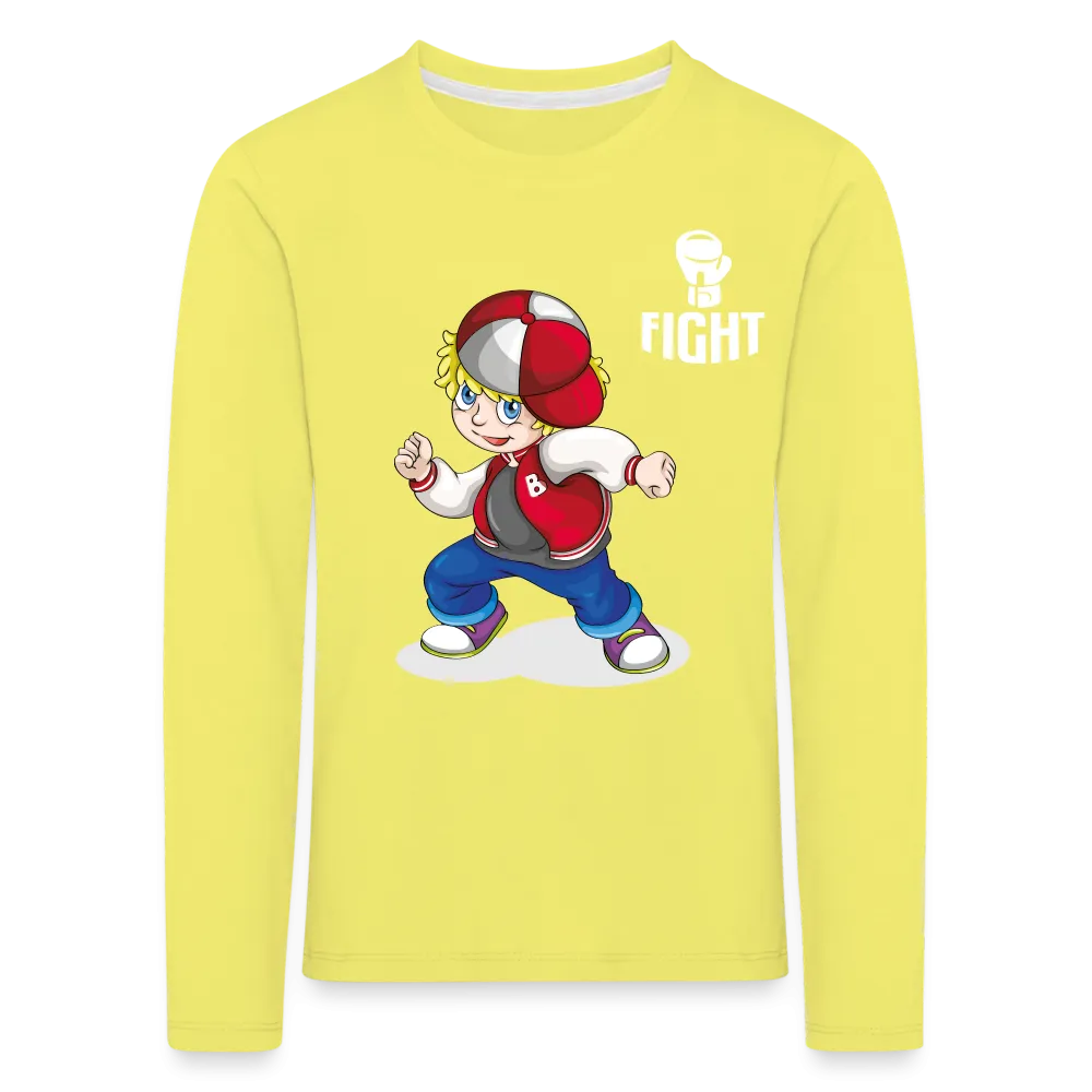 T-shirt manches longues Premium Enfant, Fight