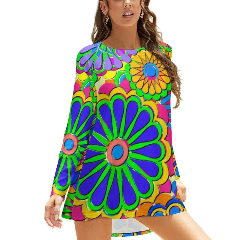 T-shirt Multicolore Hippie