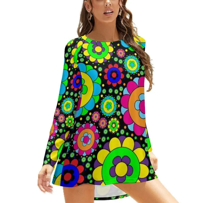 T-shirt Multicolore Hippie