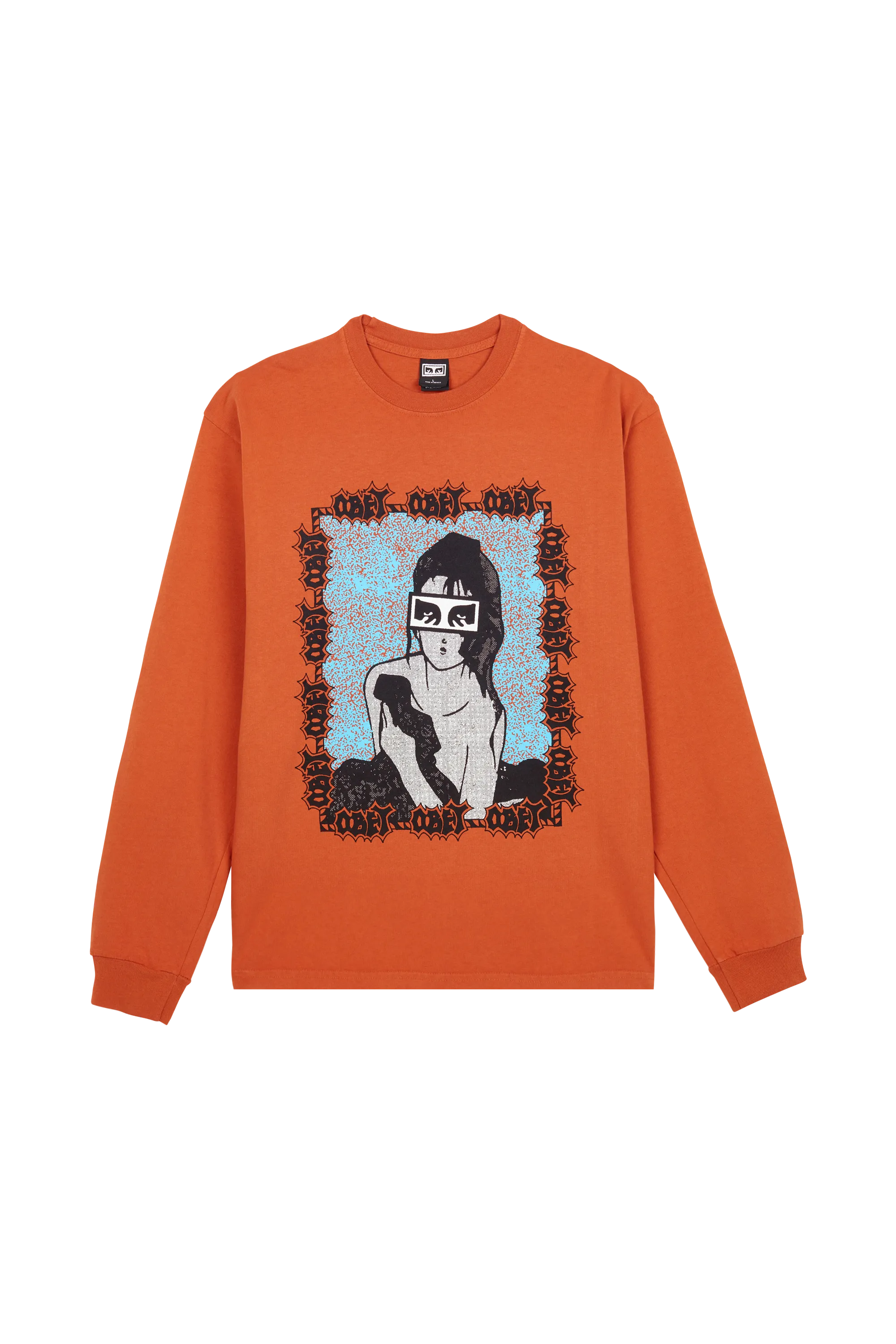 T-shirt Orange Obey - Homme | Citadium