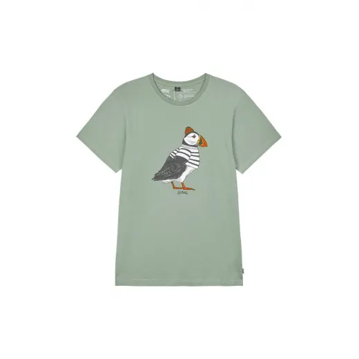 T-shirt pockhan tee green spray