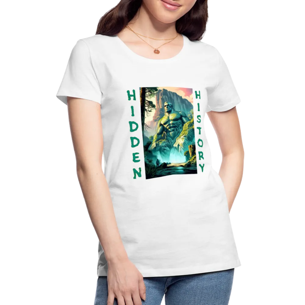 T-shirt Premium Femme Hidden history