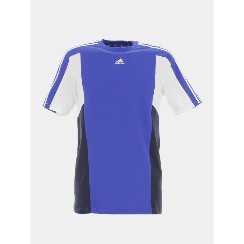 T-shirt à fleurs pepit bleu jaune garçon - Kaporal | wimod