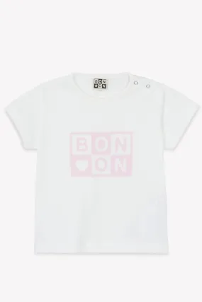 Tee-shirt - Tuba logo blanc hamac logo bonton