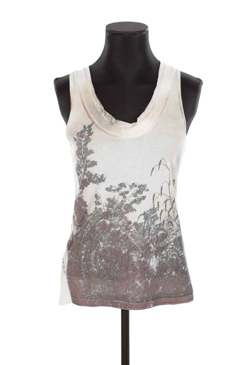 Top en coton  Barbara Bui blanc. Matière principale coton. Taille 38