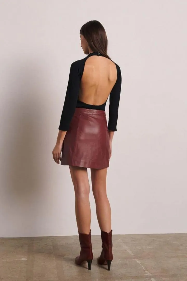 TOPS & CHEMISES ba&sh Femme | MONIA. Noir