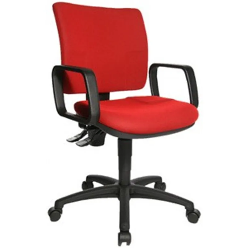 Topstar Fauteuil de bureau "U 50" sans accoudoirs - rouge