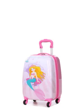 Valise Snowball Kids Sirène 48 cm Rose  S20018  