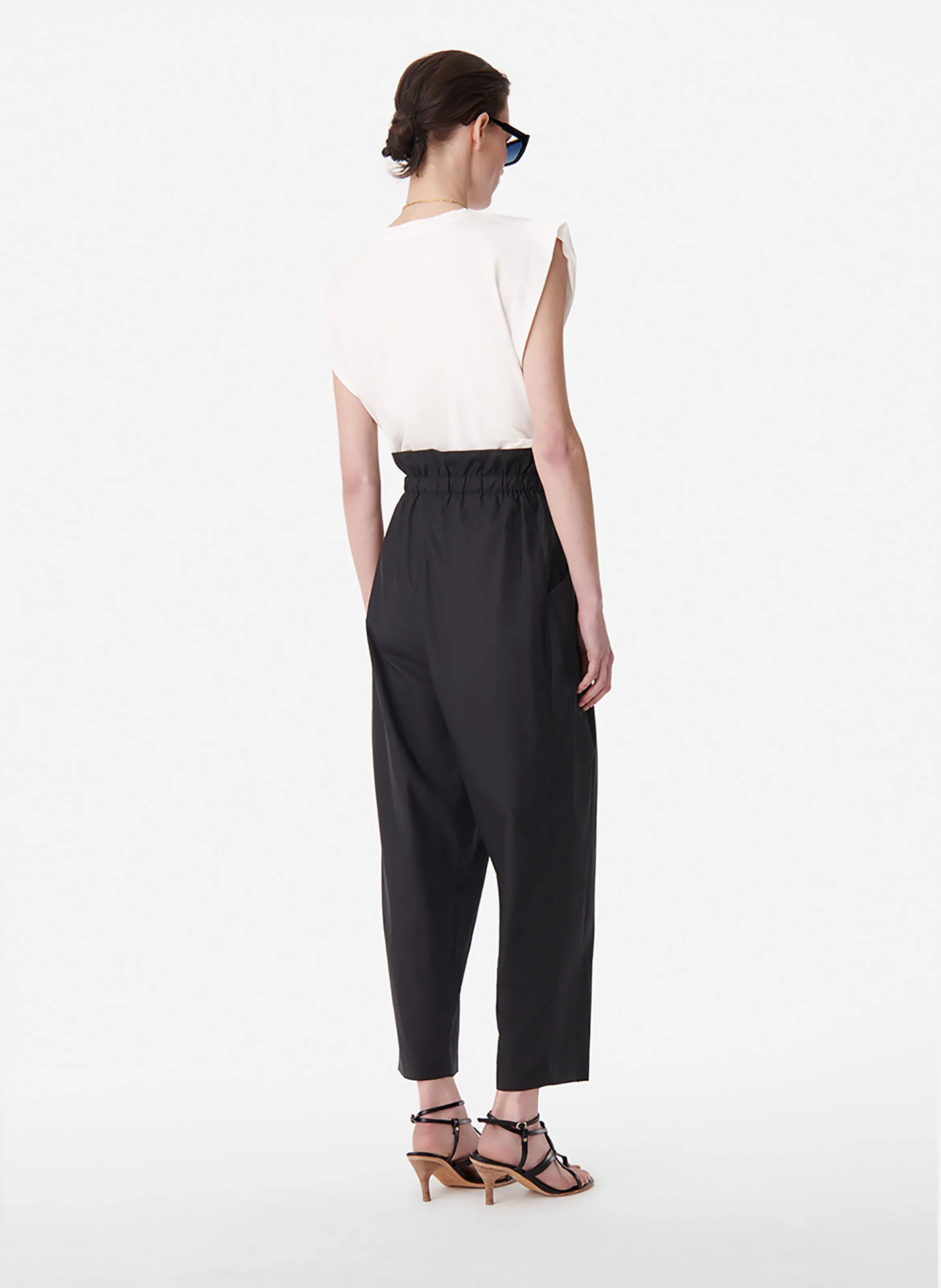 VANESSA BRUNO  Pantalon casimir - Noir