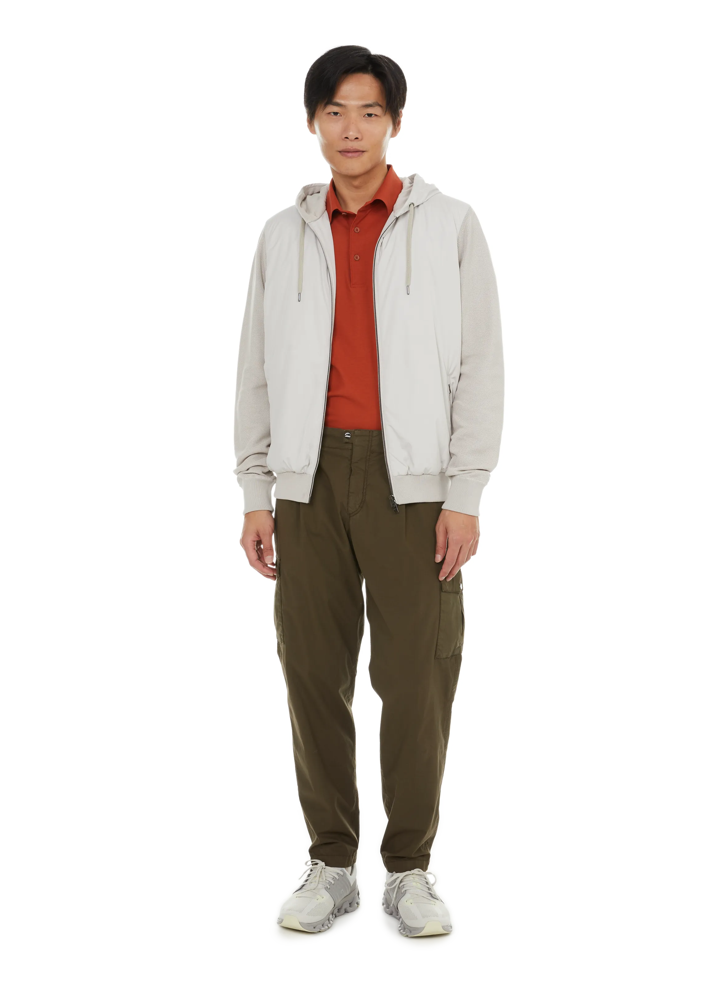 VESTE BI-MATIèRE - HERNO pour HOMME | Printemps