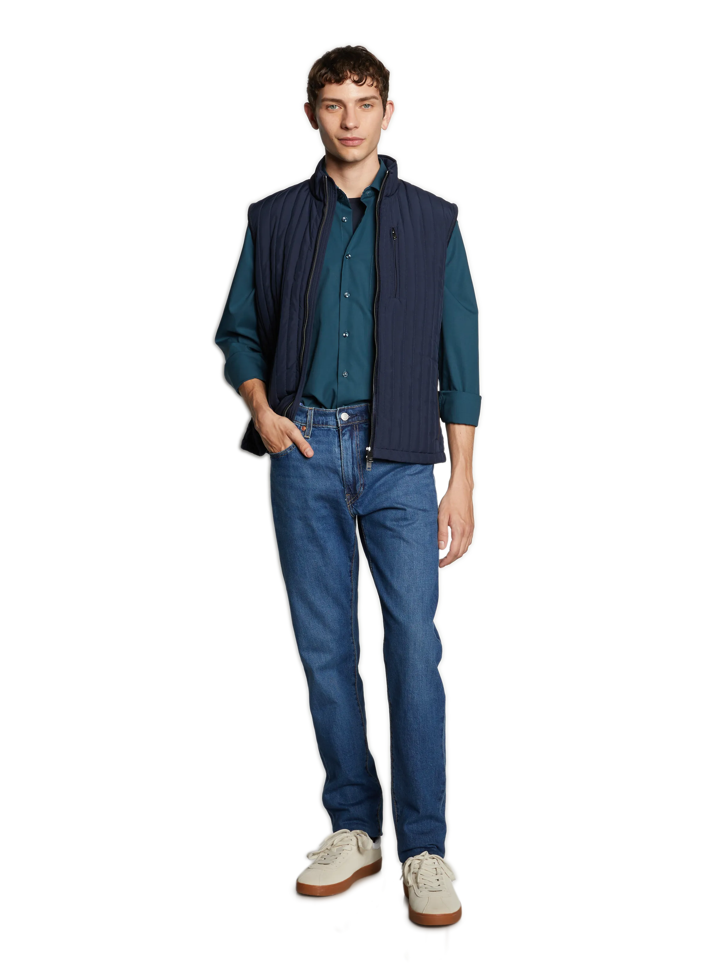 VESTE SANS MANCHES MATELASSéE - HACKETT pour HOMME | Printemps